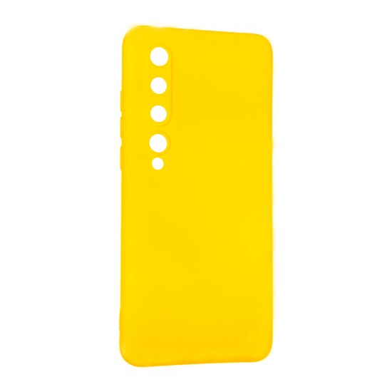 Capa de Silicone para Xiaomi Mi 10 Amarelo